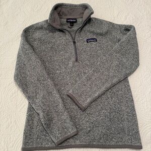 Patagonia Better Sweater Quarter Zip – Size Small (Gray)